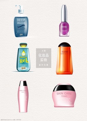 護(hù)膚品日用品實(shí)物素材